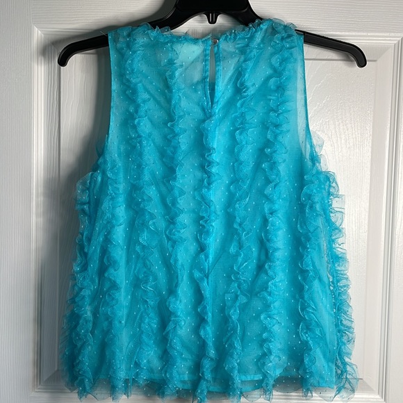 NWT Maeve by Anthropologie ruffle tank top - Picture 3 of 4